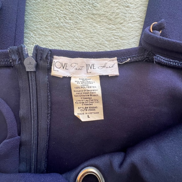 Navy Blue Jumpsuit - Picture 3 of 3